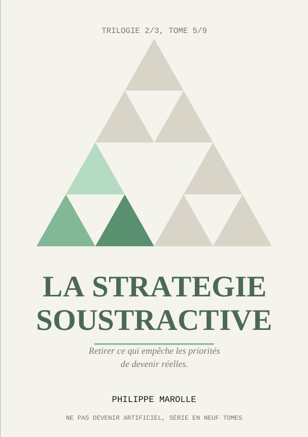 Couverture : La stratégie soustractive